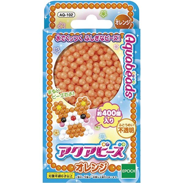 AQ-102 アクアビーズアート オレンジ [対象年齢：6歳～]