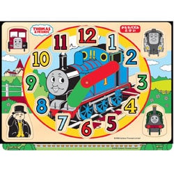 09-342 かたちパズル きかんしゃトーマス・とけい　