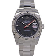 OYSTER PERPETUAL DATEJUST TURN-O-GRAPH（オイスター パーペチュアル デイトジャスト ターノグラフ）ブラック 自動巻き メンズ 並行輸入品 116264