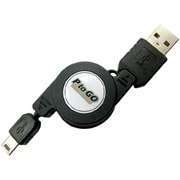 アジャスタブルUSB2.0ケーブル USB type A-mini B VCORD