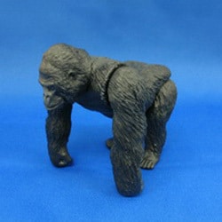 動物ソフト人形シリーズ4 ゴリラ