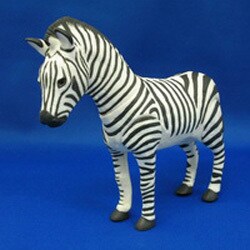 動物ソフト人形シリーズ6 シマウマ（グラントシマウマ）