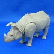 動物ソフト人形シリーズ9 インドサイ