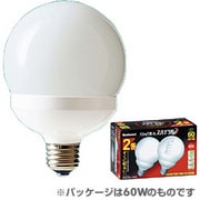 電球形蛍光灯 E26口金 100W電球タイプ (電球色) パルックボールスパイラル G25形 2個入 EFG25EL202T