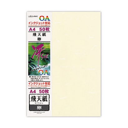 和紙「冴」 A4 飛天紙 卵 50枚 リ608