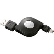巻取り式 USBケーブル A-ミニBタイプ 1.5m USB-RLM515