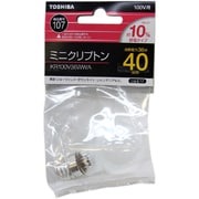 白熱電球 ミニクリプトンランプ E17口金 100V 40W形(36W) 35mm径 ホワイト KR100V36WWA