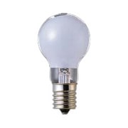 白熱電球 ミニクリプトンランプ E17口金 110V 75W形(68W) 45mm径 ホワイト KR110V68WWA