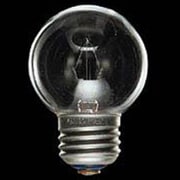 白熱電球 クリヤーボールランプ 100～110V E17口金 60W形 GC100/110V54WE17A