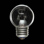 白熱電球 クリヤーボールランプ E26口金 100～110V 40W形 クリヤー GC100/110V40WA