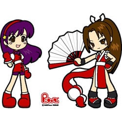 ピンキーコス THE KING OF FIGHTERS 不知火舞&麻宮アテナ