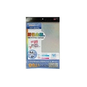 きれいシール シルバーホログラム A4 フリーカットタイプ 4枚 WP910
