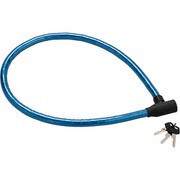ワイヤーロック（100cm） クリアーブルー ジョイントロック TY-205