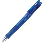 多色ボールペン クリップ-オンG 3C 0.7mm ノック式 3色(黒・青・赤) 本体色:青 スマートノック解除機構 バインダークリップ採用 B3A3-BL
