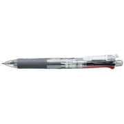 P-B4SA1C [クリップ-オン マルチ 多機能油性ボールペン　黒・青・赤・緑インク0.7mm シャーペン0.5mm 透明]