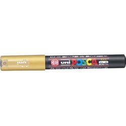 ヨドバシ.com - 三菱鉛筆 MITSUBISHI PENCIL ポスカ 極細 金 PC