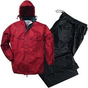 レインスーツ スプラッシュ　レッド M