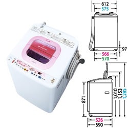 割引発見 日立 - ヨドバシ.com HITACHI エア 全自動洗濯機（8.0kg） 洗濯機