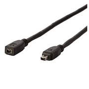 IEEE1394aケーブル 延長用 4ピン(メス)-4ピン(オス) 1m AIE44EB