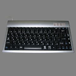 DE-SK-86MS キーボード PS2 86キー シルバー