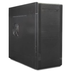 ATX/Micro ATX対応 450W電源搭載 スチールPCケース スーパーブラック CSI-7439SB/450