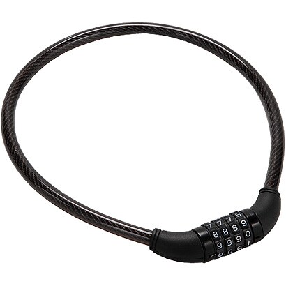 ワイヤーロック（70cm） クリアースモーク マイセットケーブルロック（Mサイズ） TY-523-M SM