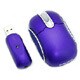 コードレスミニマウス USB 光学式 ブルー DL-70RFB