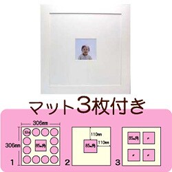 ヨドバシ Com 万丈 Vanjoh フォトフレームpre Time プレタイム 30 ホワイト 通販 全品無料配達