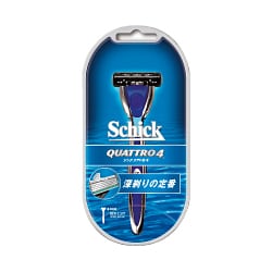 ヨドバシ.com - シック Schick QUATTRO4 (クアトロ4) ミッドナイト ...