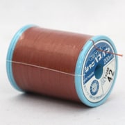 家庭用糸(60番手200m) 赤茶 シャッペスパン42