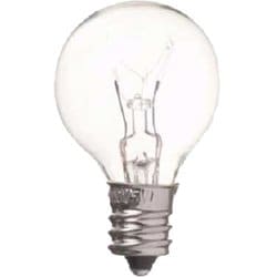 白熱電球 ベビーボール球 E12口金 15W 30mm径 クリア G301215C