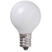 白熱電球 ベビーボール球 E12口金 5W 30mm径 ホワイト G301205W