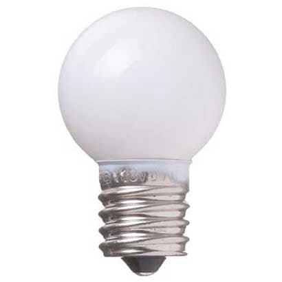 白熱電球 ベビーボール球 E17口金 5W 30mm径 ホワイト G301705W