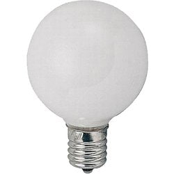 白熱電球 ベビーボール球 E12口金 25W 40mm径 ホワイト G401225W