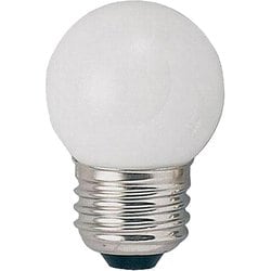 白熱電球 ベビーボール球 E26口金 5W 40mm径 ホワイト G402605W