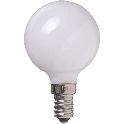 白熱電球 ベビーボール球 E14口金 10W 50mm径 ホワイト G501410W