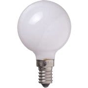 白熱電球 ベビーボール球 E14口金 10W 50mm径 ホワイト G501410W