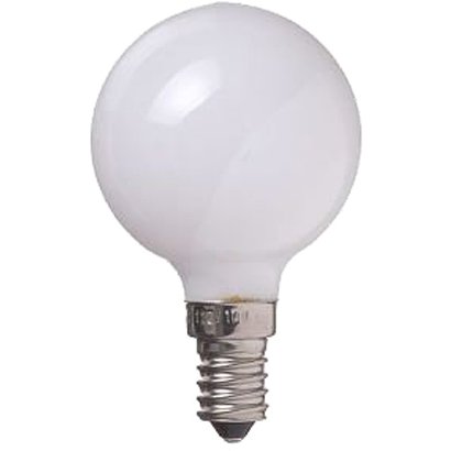 白熱電球 ベビーボール球 E14口金 25W 50mm径 ホワイト G501425W