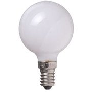 白熱電球 ベビーボール球 E14口金 25W 50mm径 ホワイト G501425W