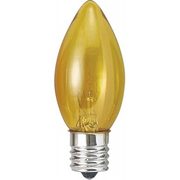 白熱電球 点滅球 E17口金 10W C9 黄 C91710CY