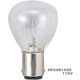 白熱電球 パトランプ B15D口金 110V 30W クリア RP35B1530110V
