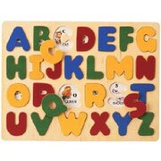 木製 ABCパズル