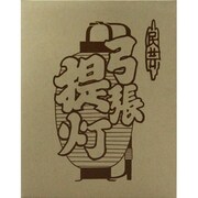 提灯 浅草 ゴールド