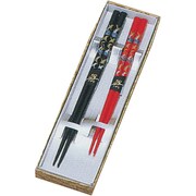 夫婦箸 [鶴]