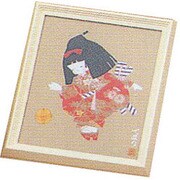 人形額 手まり