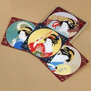 F-H-221 [コースター 美人画]