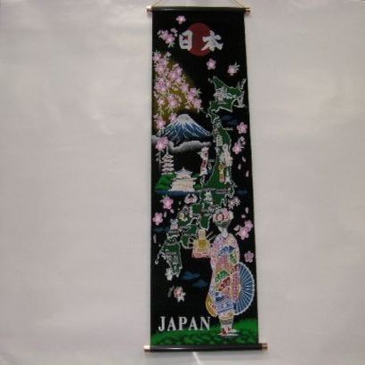 掛け軸 Tapestry [KAKEZIKU Maiko/Map M 地図舞妓]
