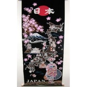 掛け軸 Tapestry [KAKEZIKU Maiko/Map M 地図舞妓 赤]