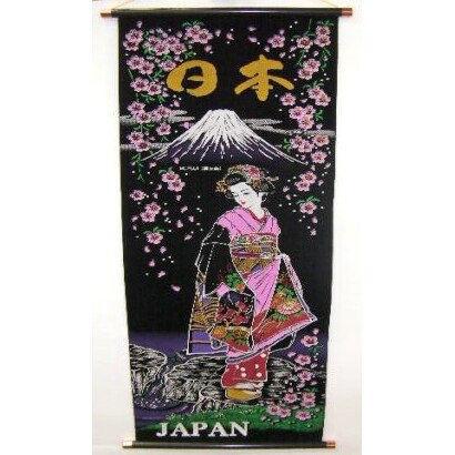 掛け軸 Tapestry [KAKEZIKU Ｍt.Fuji Princess M 富士姫 赤]