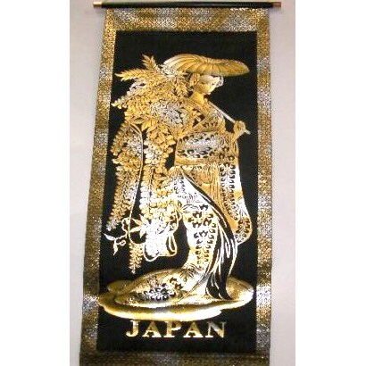 掛け軸 Tapestry [KAKEZIKU Ｍt.Fuji Princess M 富士姫 金]